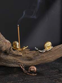 1pc 12 Chinese Zodiac Incense Holder, Vintage Alloy Incense Burner For Ox, Horse, Pig, Chicken, Rat, Dog, Snake, Dragon, Monkey, Sheep, Tiger, Rabbit, Turtle, Snail