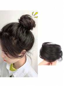 1pc Fashionable & Elegant Hair Scrunchie Bun Maker, Hair Accessories Wig, Messy Bun Hair Donut, Suitable For Everyday Use