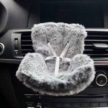 汽车娃娃座椅公仔座椅可爱玩偶出风口香薰摆件车内装饰小雕像摆件 - 彩色 - 查看 9