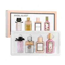 Wholesale Arabian Brand ANGEELVES Perfume 35 Ml*4 Gift Set Travel Mini Size Floral Fruity Dubai Portable Women's Perfume - 30mL - View 3