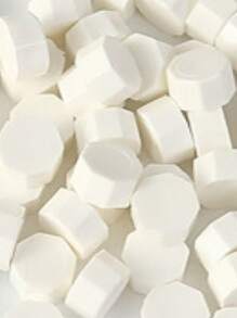 100pcs Colored Wax Beads, Cheap Pearlescent Bulk Nontoxic Vintage Seal Wax Beads Set,Back To School,School Supplies