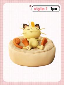 pokemon Figurina modello di Pikachu della serie Tempo libero Pokemon, in una posizione da sonno, come regalo