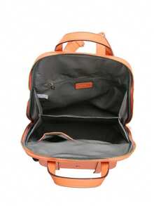 Chenson Original Women's Backpack With Anti-Theft PU Pocket - 黑色 - 查看 4