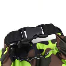 防水干燥袋 10L 卷顶袋可保持装备干燥，适用于皮划艇、漂流、划船、游泳、露营、徒步旅行、海滩 - 彩色 - 查看 10