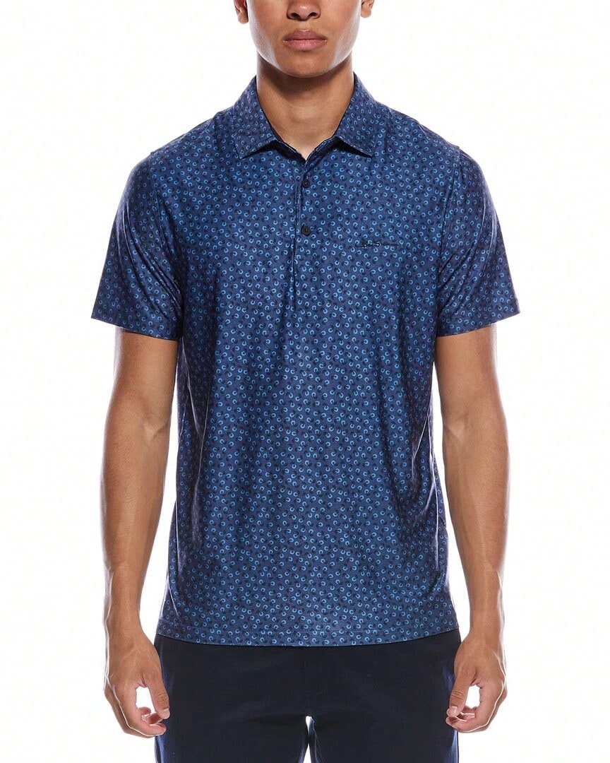Ben Sherman Mens  Sports Fit Polo Shirt, L, Blue - Multicolor - View 1