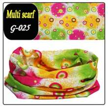 قطعة واحدة من وشاح الرأس للدراجة، يمكن ارتداؤه على الرأس أو في الرسغ أو استخدامه كغطاء للوجه، وهو وشاح رأس متعدد الاستخدامات وأنيق ذو وظائف متعددة وعملي.