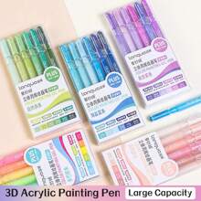 54 Farben Stylo Gel Stiftsatz mit durchsichtigem Schaft Kugelschreiber, Liner, Marker, Textmarker 1,0mm geeignet für Zeichnen, Hervorheben, Notizen für Studenten, Anfertigen von Handbüchern, Büronutzung, Schulmaterial, Schulanfang