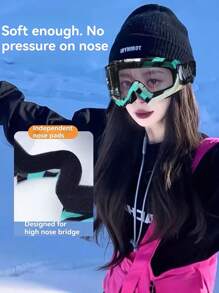 2025 AirFlow Pro Fashion Sunglasses - Sport Thick Frame, Equipped With Breathable Foam Pad And Adjustable Headband, Anti-Glare PC Lenses, Suitable For Outdoor Activities