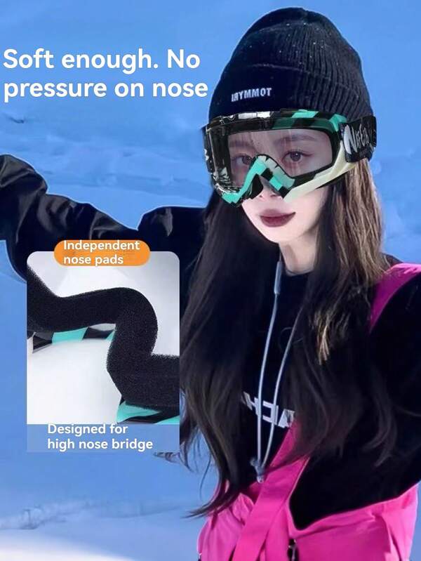 2025 AirFlow Pro Fashion Sunglasses - Sport Thick Frame, Equipped With Breathable Foam Pad And Adjustable Headband, Anti-Glare PC Lenses, Suitable For Outdoor Activities