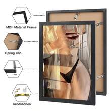 HALFLEMART 1/3/5 件套多样美学女性身体海报，人体艺术油画艺术性海报，墙壁艺术，墙壁装饰，帆布艺术，可选框架