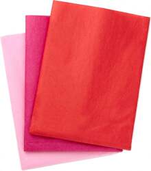 Papel de seda a granel fucsia, rojo y rosa para envolver regalos (120 hojas) para bolsas de regalo, día de la madre, despedidas de soltera, día de San Valentín, día festivo - Multicolor - Ver 8