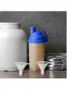 10个5.5厘米透明漏斗，实验室液体转移，便携式透明，适用于香水和香料灌装