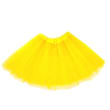1 pezzo Gonna in tulle a 3 strati con fodera per adulti, costume da ballo natalizio retrò anni '80, gonna tutu gonfia per ragazze per primavera, estate, autunno e inverno