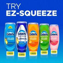 "Dawn Ultra Clean Scent Ez-Squeeze Dish Soap – 24oz (180 Loads) | #   1 Grease Fighter |     3X More Powerful Vs. Basic Soaps |     Ergonomic Flip-Top For One-Hand Use |      For Wildlife Cleanup & "* - 1 - 查看 7