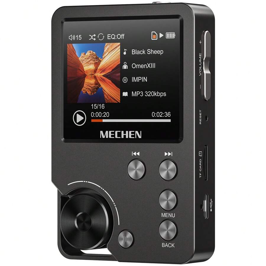 جهاز تشغيل موسيقى MECHEN M30MP3 ، مُشغل صوت رقمي عالي الدقة فائق الجودة ، HIFI ، DSD غير مفقود ، مع بطاقة ذاكرة 64 جيجا بايت