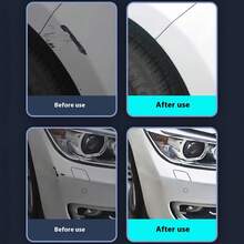 1pc Car Paint Scratch Repair Pen, White Color, Rust Prevention, Quick Drying, Universal Small Area Touch Up Paint