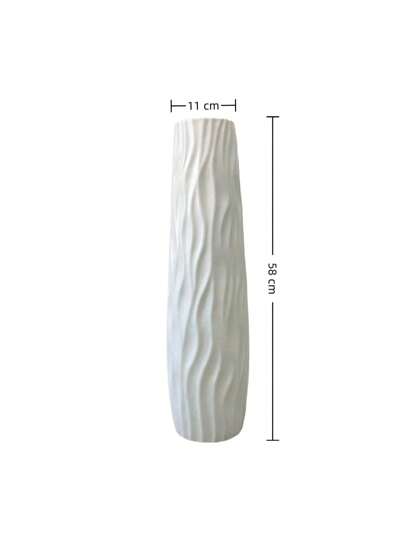 Piece Large Moderne Vloer St ing Vase Home ation Lightweight Plastic ative Vase, Room ation, Aesthetic, Girly Beautiful Outdoor Garden Flower Glass view 8