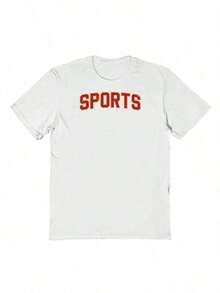 Nearly There Sports V2 American Football Tailgate Party Graphic White Unisex Cotton Short-Sleeve T-Shirt Tee Comfortable - White - View 3