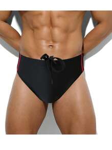 Bañador de triángulo para hombre de estilo talla grande reciente para deportes al aire libre, vacaciones casuales en la playa, hawaiano