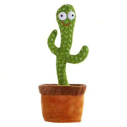 Lincky Juguete interactivo, Juguetes Bailarín, Juguetes musical, Juguetes de Cactus, Baila, Canta e Imita, más de 120 canciones.