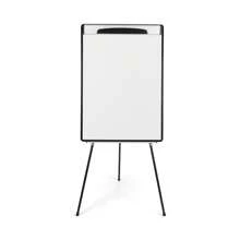 Bi-Office Cavalletto magnetico a treppiede design - 70 x 100 cm (formato europeo), superficie in acciaio laccato, telaio in alluminio e plastica nera