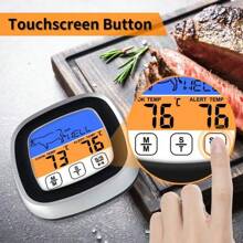 Digitales Lebensmittel-Thermometer, geeignet für präzises Garen von Fleisch und Grillen, Sofort-Ablesung Fleischthermometer, digitales Küchen-Thermometer, Ofenthermometer, digitales Lebensmittel-Kochthermometer