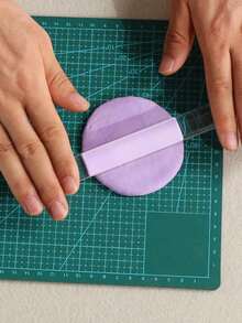 1pc Acrylic Clay Roller Acrylic Round Tube Roller Rolling Clay Bar Clear Clay Art Craft DIY Polymer Clay Tool - Multicolor - View 3