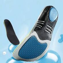 Plantillas deportivas de silicona, alta elasticidad y absorción de impactos, soporte de arco, placa de carbono, antivuelco, amortiguación cómoda para correr y estar de pie, aislamiento de almohadillas para zapatos, regalos para el Día de San Valentín, cachorros, carnaval, zapatos, selecciones de primavera y verano, regalos para damas de honor, habitación, playa, viaje, para hombres, para mujeres, vacaciones en la playa, verano, vacaciones, fiesta, blusas para salir, artículos del hogar, estante para zapatos, ahorrador de almacenamiento, ceremonia de graduación, felicitaciones graduado, fiesta de graduación - Negro - Ver 2