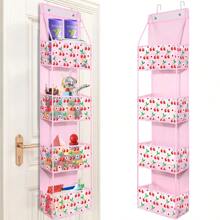 1pc 4/6 Layer Over The Door Hanging Organizer Cosmetics Wall Hanging Storage Organizerfor Nursery Bathroom Closet Bedroom Dorm