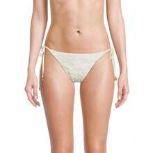 FARM Rio Seas Eyelet Tie Bikini Bottom