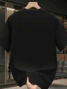 Men T-Shirts - 黑色 - 查看 3