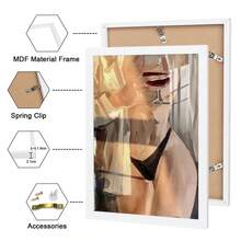 HALFLEMART 1/3/5 件套多样美学女性身体海报，人体艺术油画艺术性海报，墙壁艺术，墙壁装饰，帆布艺术，可选框架