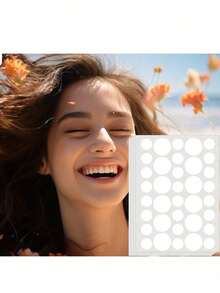 288片装透明装饰贴、贴片、遮盖贴、舒适透气 - 彩色 - 查看 8