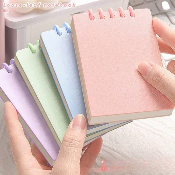 Loose-Leaf Notebook, High-Value Mini Notebook, Word Pocket Notebook, Notepad, Small Carry