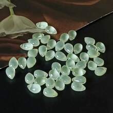 30 pièces Perles en forme de larme transparentes violettes irisées avec trou, fournitures pour bijoux DIY, boucles d'oreilles, accessoires cheveux, colliers, bracelets de cheville