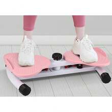 ZJchao Rueda para Abdominales, Herramienta de Acondicionamiento Físico de Torcedura de Cintura, Máquina de Torsión de Cintura, Tablero de Ejercicios de Abdomen de Pie para Fortalecimiento - 1 - Ver 6