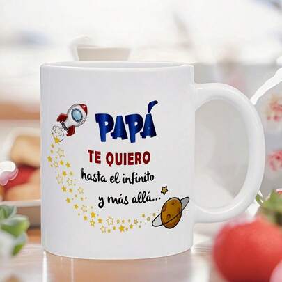 派对卡通彩绘陶瓷水杯、水瓶、杯子、马克杯、咖啡杯、茶杯、牛奶杯、陶瓷杯、派对杯有多种颜色可选，是可重复使用和多用途的杯子，可机洗、可微波炉加热，可用于盛放牛奶、咖啡、茶等。