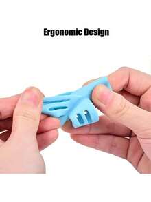 3 件/1 件笔筒矫正笔盒，学生文具笔筒，软橡胶书写姿势矫正器，学校用品，返校