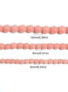 1 Strang leuchtende Steinperlen, leuchten im Dunkeln, blau/grün/gelbe fluoreszierende Kugel-Perlen, lose Abstandshalter-Perlen zum Selbermachen von Schmuck, Armbändern, Halsketten, 6 mm 8 mm