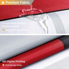 BTTN Red Fabric Shower Curtain, Modern Geometric Cloth Shower Curtain Set With Plastic Hooks, Water Repellent, Weighted Hem, Abstract Decorative Polyester Shower Curtains For Bathroom, 72 X 72 - Purple - View 10