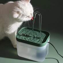 USB Powered Cat Water Fountain - Automatic Circulating Pet Water Dispenser With Silent Pump, 2.4L Dog/Cat Water Bowl With Multi-Stage Filtration