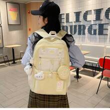 This Is A Must-Have Cute And Lightweight Backpack For Students During The Back-To-School Season. The Original Campus-Style Backpack Can Also Be Used As A Computer Bag, Shoulder Bag, Travel Bag, Sports Bag, University Bag, School And University Business