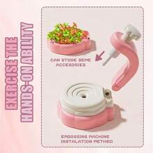 Kit de creație florală pentru fete - Jucării pentru buchete de flori artificiale, pentru vârste de 3+ ani, creează-și propriile grădini, cadouri de sărbători pentru fete | Cel mai bun cadou pentru sărbători/zi de naștere/Ziua Copilului/Paște/Ziua Recunoștinței/Înapoi la școală/Crăciun/Halloween/Anul Nou - Multicolor - Vizualizare 12