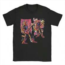 BREATHABLE COOL SUMMER Spider Punk Spider-Mans Cartoon Accessories Men Women T Shirt Cotton Tee Graphic Printed Spider Manss Tops T-Shirt - 黑色 - 查看 1