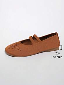 Women's Breathable Hollow Casual Shoes, Soft Sole Comfortable Lightweight Driving Shoes For Mothers, Summer