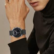 Correa de reloj de silicona de 14 mm, 18 mm, 20 mm, 22 mm, 24 mm compatible con Samsung Galaxy Watch 7 6 5 4 Series, correa magnética compatible con Huawei Watch GT5 5Pro GT4 3Pro 46mm