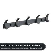 Other Hooks & Rails - Row 3 White Hooks - View 3