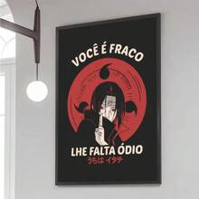 1/3 piezas Impresión en lienzo de anime clásico japonés Uzumaki en HD, adecuado para decoración de dormitorio y sala de estar, regalo perfecto para fans, opción ideal para decoración de habitación, sin marco