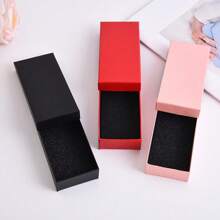 1pc Watch Box With Sponge Lid And Bottom, Jewelry Gift Box For Birthday Present