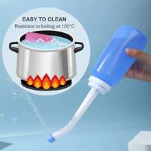 500ml Personal Cleansing Device, Portable Feminine Wash Rinser, Bidet Shower, Postpartum Cleaning, Random Style Packaging Box And Bag - Multicolor - View 7